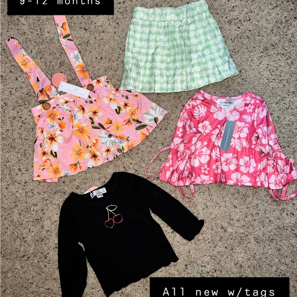 Bailey’s Blossoms, 9-12 months